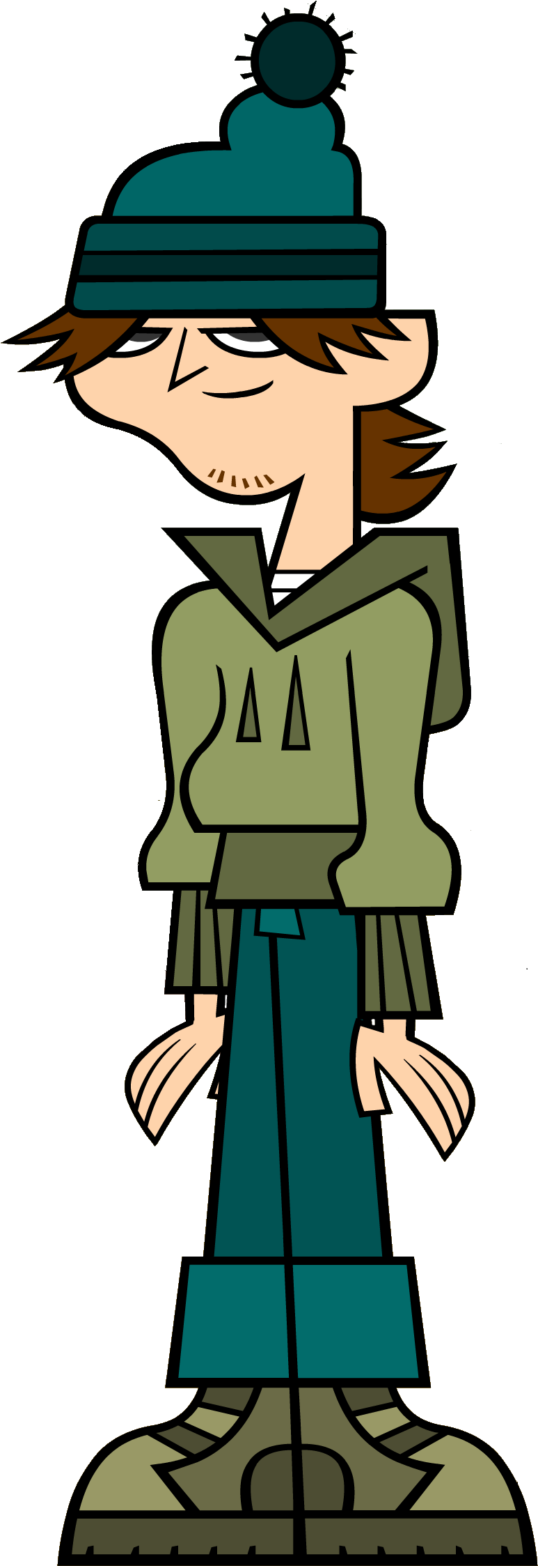 Another Road Fan Fiction Fandom Powered By - Total Drama Island Ezekiel (816x2268), Png Download