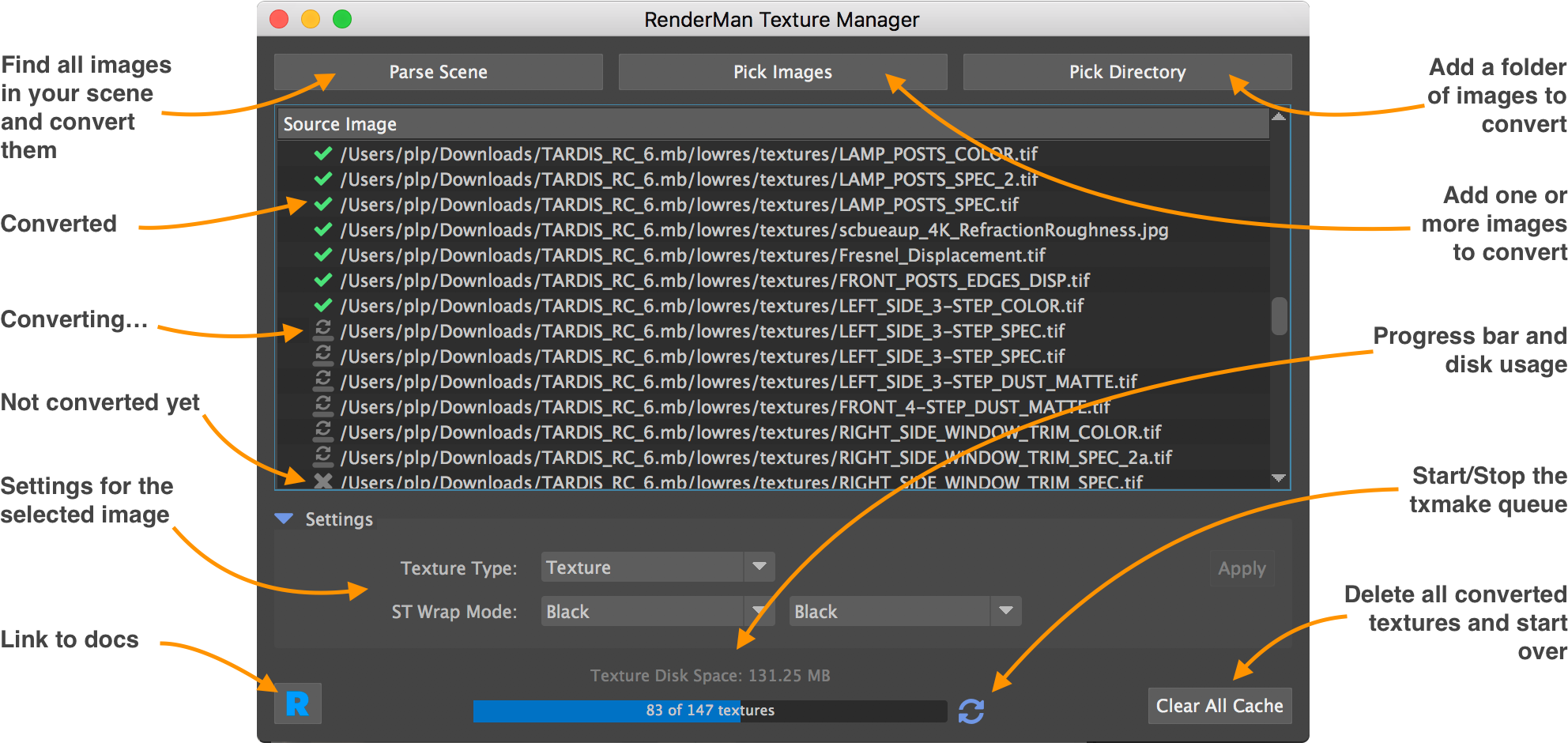When You Open A New Scene, The Texture Manager Will (2000x950), Png Download