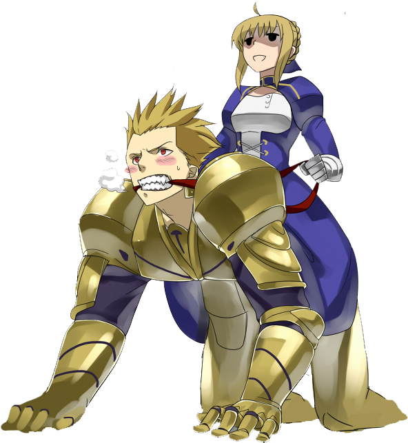 Hello - - Fate Zero Png Funny (600x642), Png Download