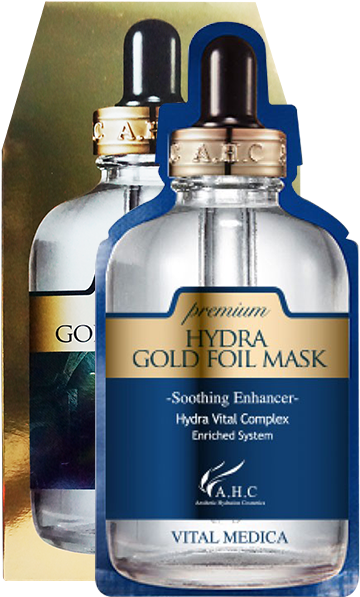 Melmel - Ahc Hydra Gold Foil Mask (764x764), Png Download