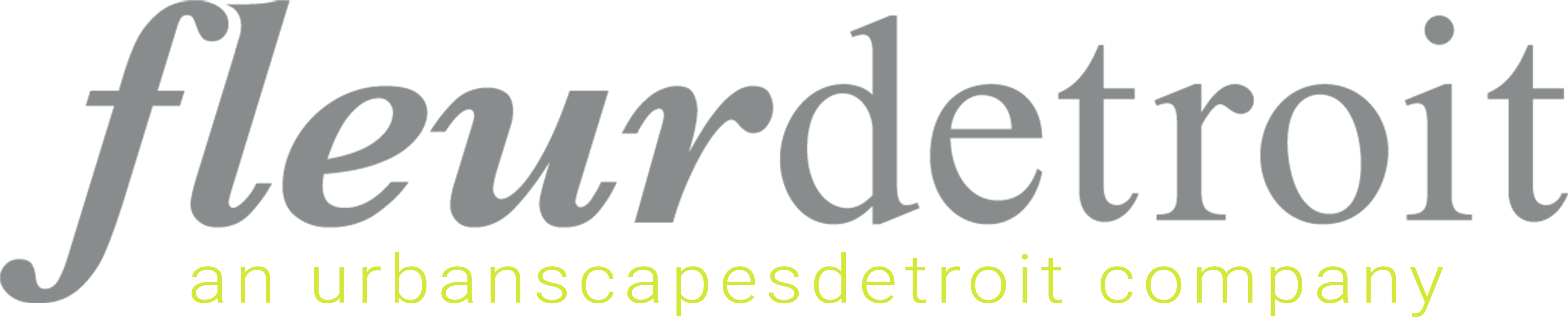 Floor To Ceiling - Fleur Detroit (4000x929), Png Download