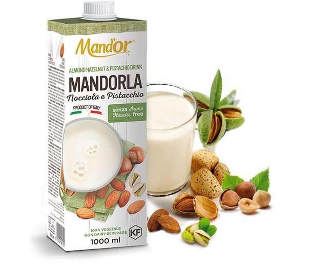 Mandor Almond Milk - Almond Milk For Skin (641x567), Png Download