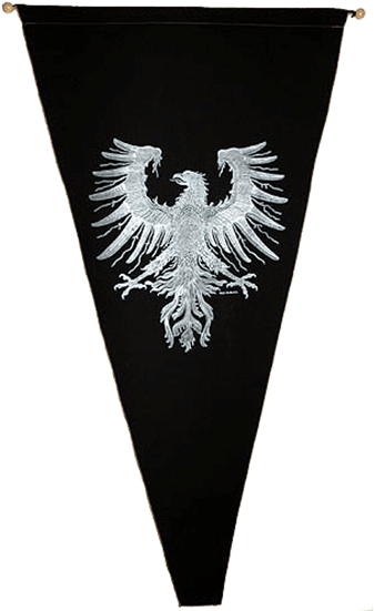 Heraldic Eagle Pennant - Heraldic Eagle (555x555), Png Download