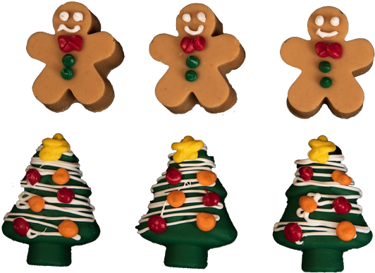 Gourmet Dog Cookies, Treat Of The Month Club For Dogs - Gingerbread (800x533), Png Download