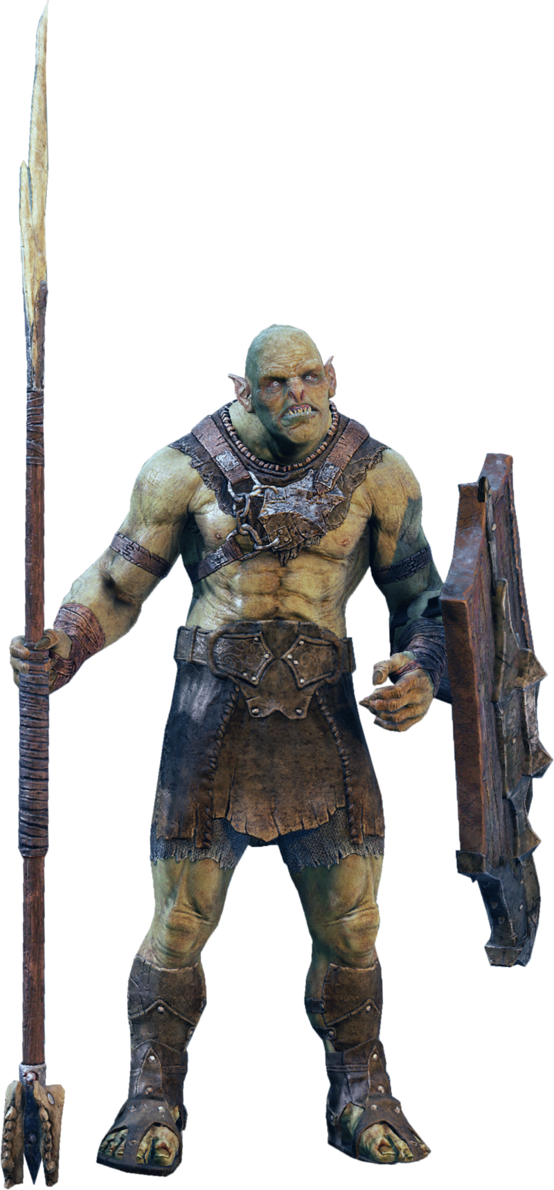 Orc Png, Download Png Image With Transparent Background, - Figurine (800x1718), Png Download