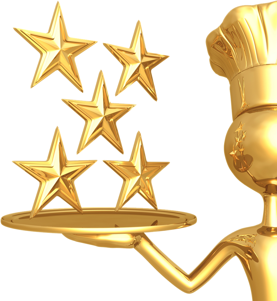 Hotel Star Rating - 5 Star Rating (1000x1000), Png Download