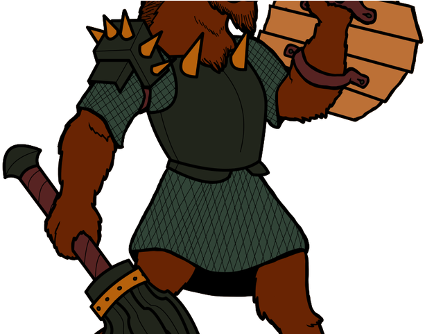 Orc Clipart Creepy Monster - Cartoon (640x480), Png Download