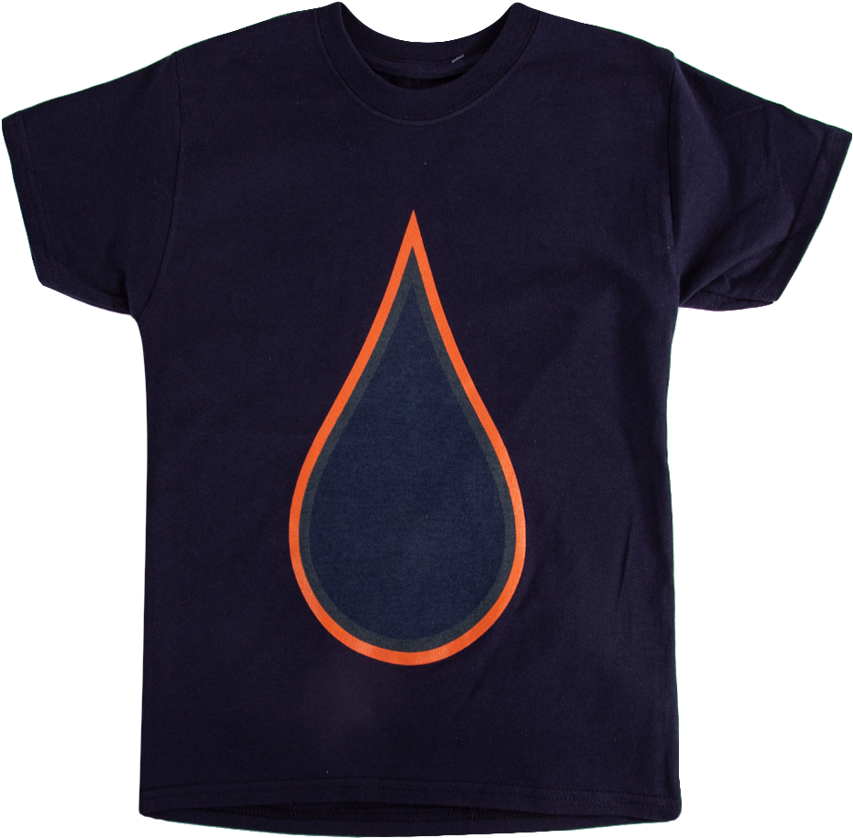 Picture Of Junior Oil Drop T-shirt - Active Shirt (1000x1000), Png Download