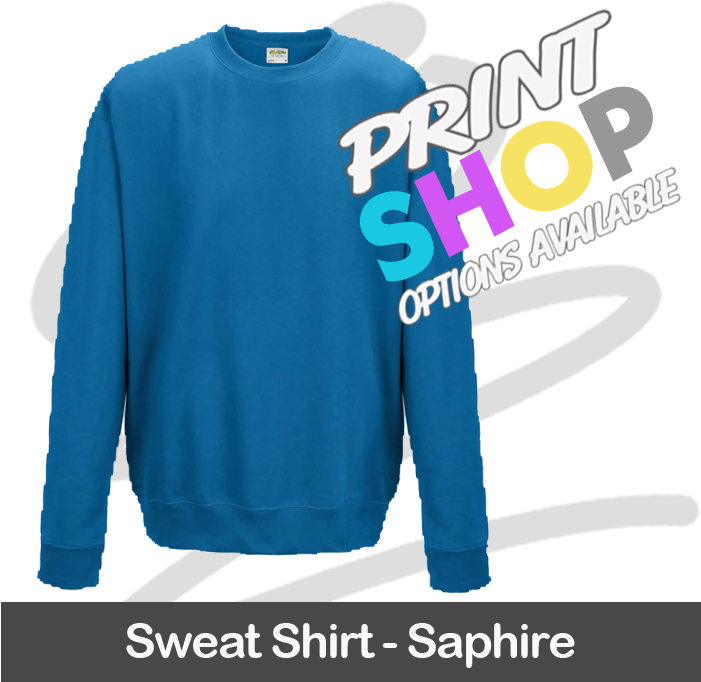 Sweat Shirt Jc030 Saphire - City Of Cardiff Swimming Club (700x700), Png Download