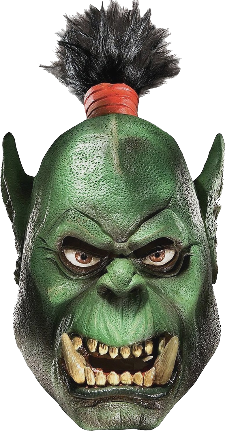 Orc - Orc Face Wow Png (780x1495), Png Download