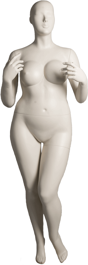 Curve Pose 1, Arm 3 Item - Waist (648x900), Png Download