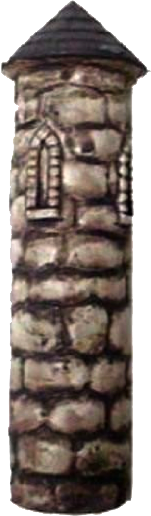 Medieval Madness Castle Tower Small - Pencil Skirt (405x1145), Png Download