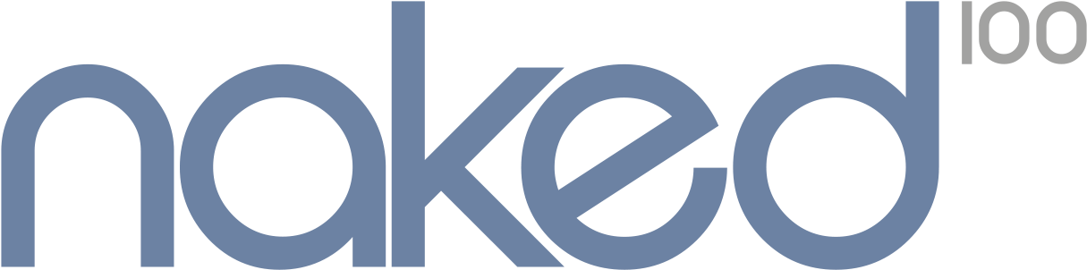 Naked 100 E-liquid - Naked E Liquid Logo (1482x370), Png Download