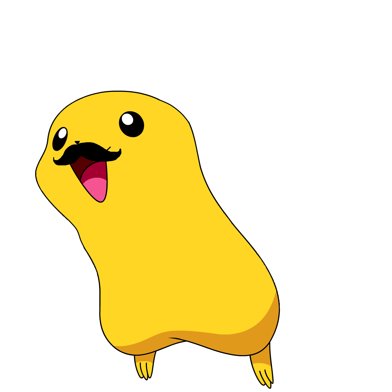 I Remade The Pikachu, Featuring Eyes And Mouth Now - Pikachu Png (1254x1254), Png Download