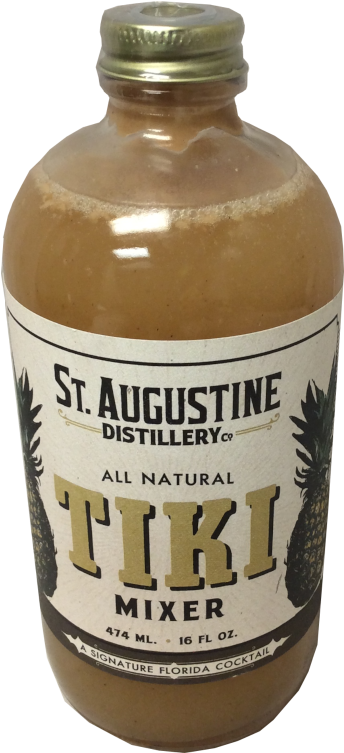 St Augustine Distillery Tiki Mixer (409x800), Png Download