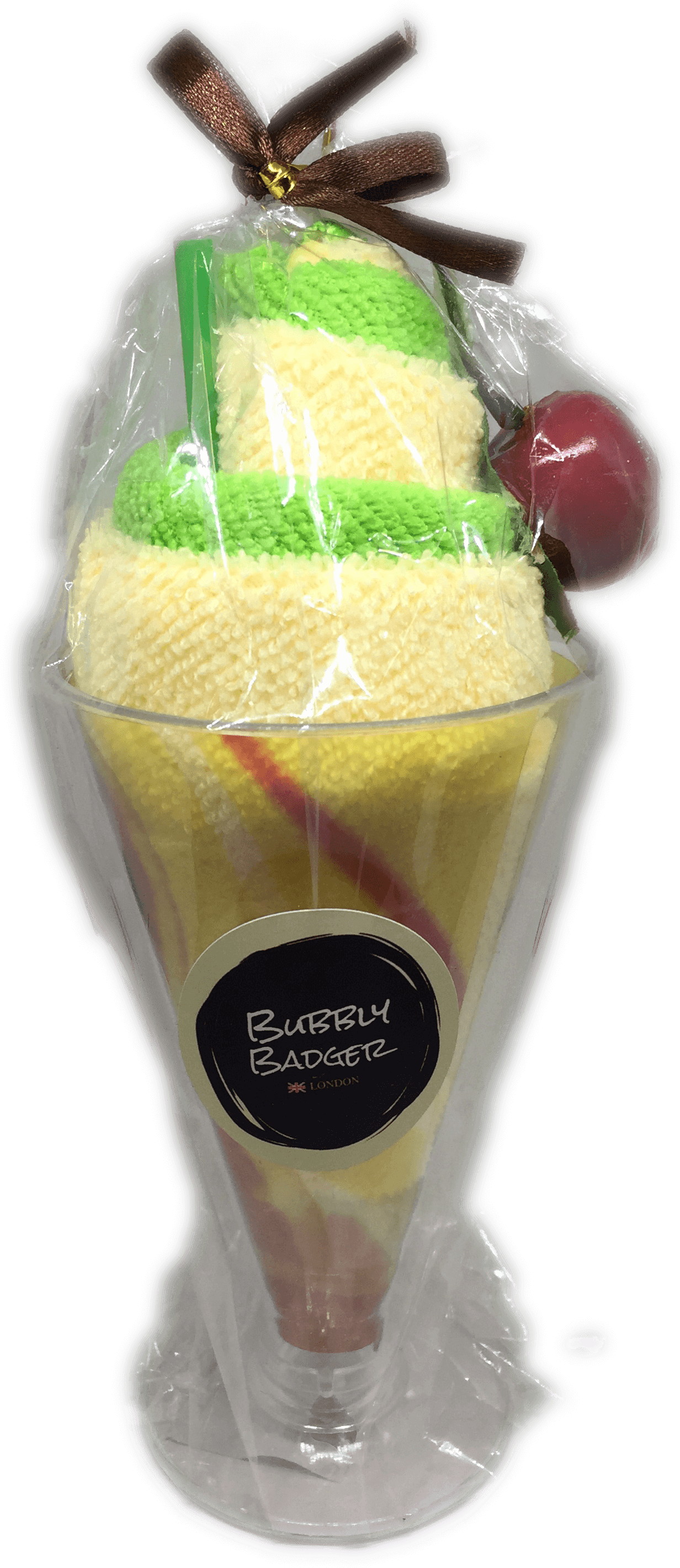 Ice Cream Sundae Flannel - Smoothie (2857x2857), Png Download