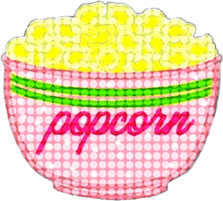 Popcorn Sticker - Fruit (1024x1024), Png Download