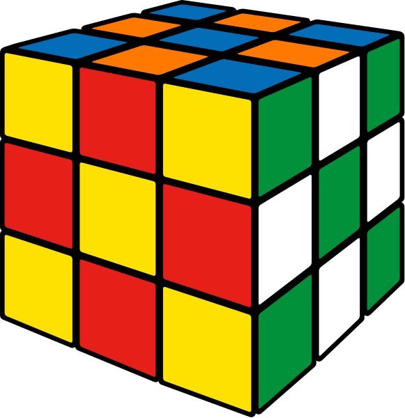 Rubiks Cube Soccer3 - Rubiks Cube Icon (581x600), Png Download