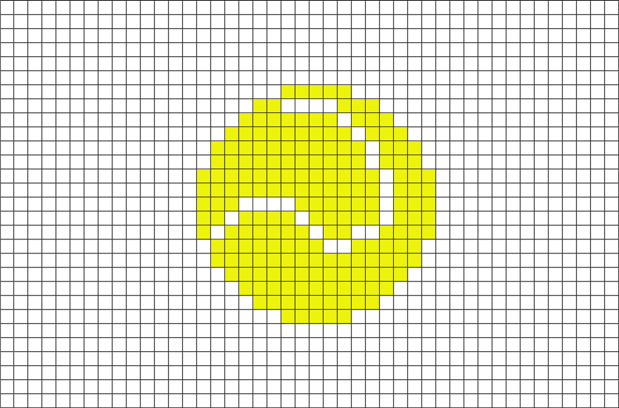 Pixel Art Princesse Leia (880x581), Png Download