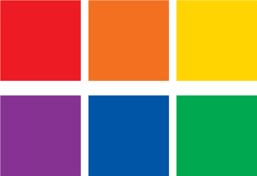 Tcr77397 Spot On Colorful Squares Carpet Markers Image - Colorful Squares (900x900), Png Download