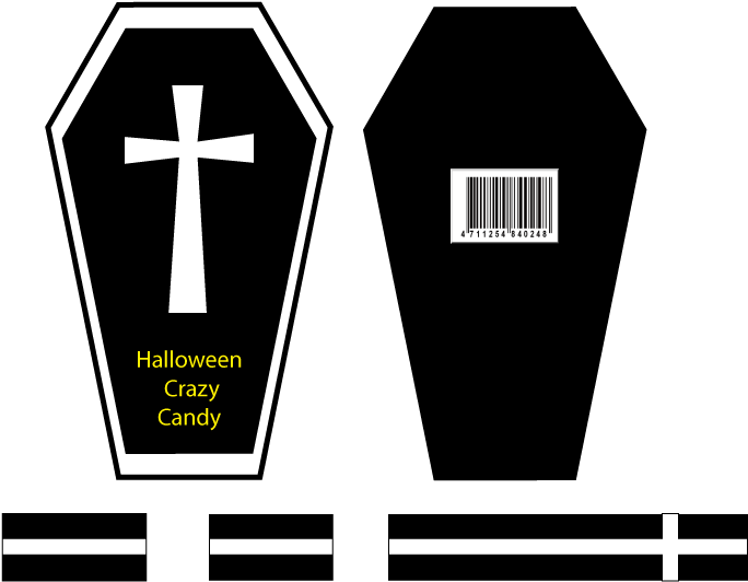 Crazy Halloween Candy - Sign (792x612), Png Download