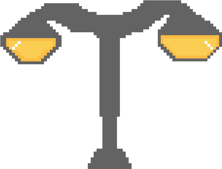 Pixel Art Street Lamp - Transparent Pixel Street Lamp (761x581), Png Download