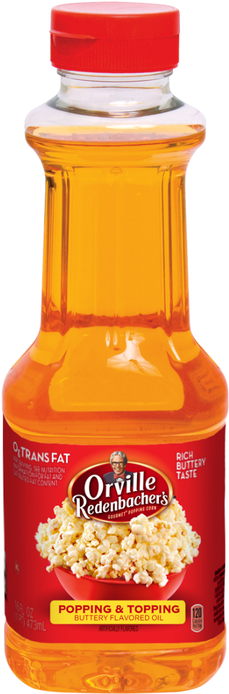 Orville Redenbacher Butter Flavored Oil (999x999), Png Download