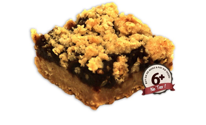 Date Square - Baked Goods (906x503), Png Download