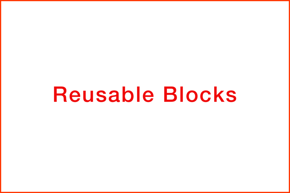 Reusable Blocks - Colorfulness (1000x666), Png Download