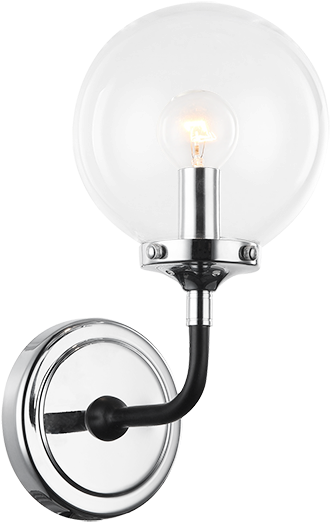 W58201 Particles - Sconce (800x691), Png Download