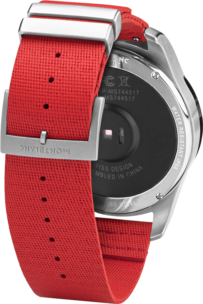 241711 Ecom Osis Sq 02 - Montblanc Summit Smartwatch Bi Color Steel (1000x1000), Png Download