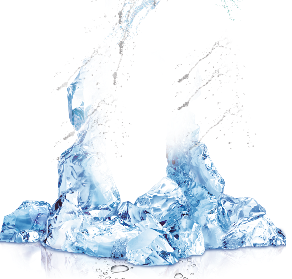 Towel Effect Ice Textile Microfiber Cold Clipart - Ice Cube Effect Png (1000x1000), Png Download