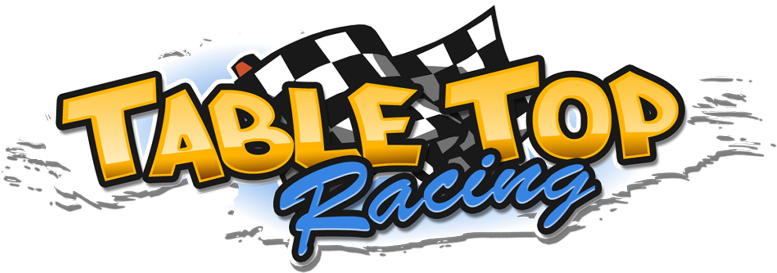 Table Top Racing Logo Large - Table Top Racing Png (1600x745), Png Download