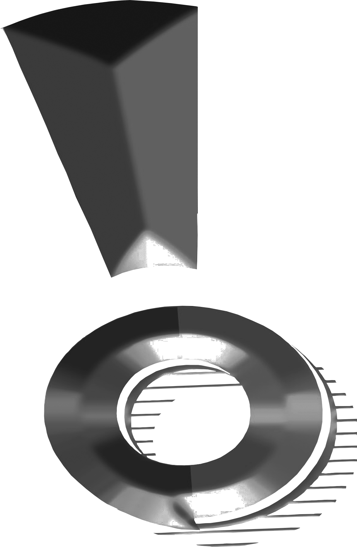 Converse Logo In Black & White - Circle (1195x1832), Png Download