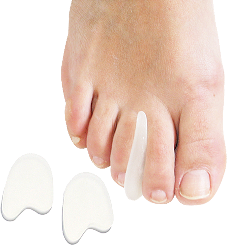 "shark Fin" Gel Toe Separator - Toe (1000x1000), Png Download