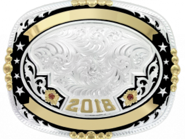 Wild West Clipart Cowboy Belt Buckle - Circle (640x480), Png Download