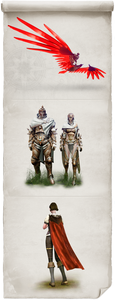 Archeage Trailblazer Cloak (419x1020), Png Download