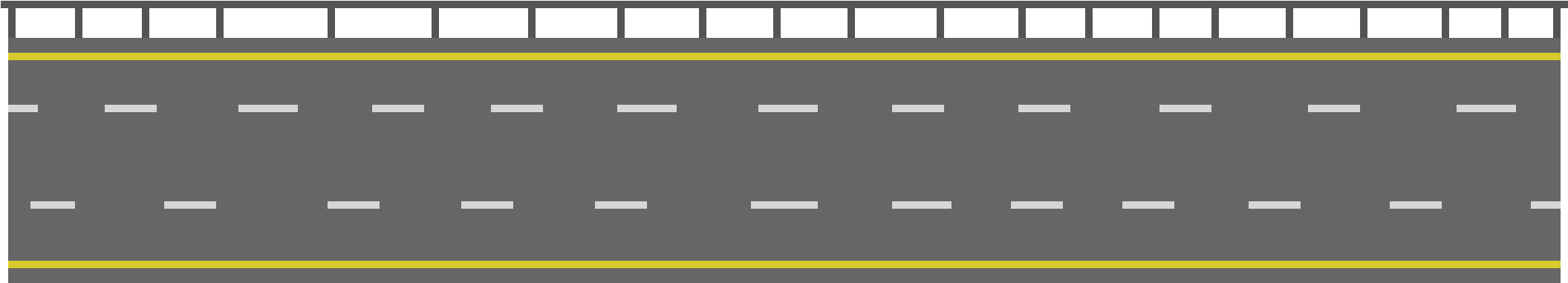 Highway - Highway Pixel Art (2190x470), Png Download