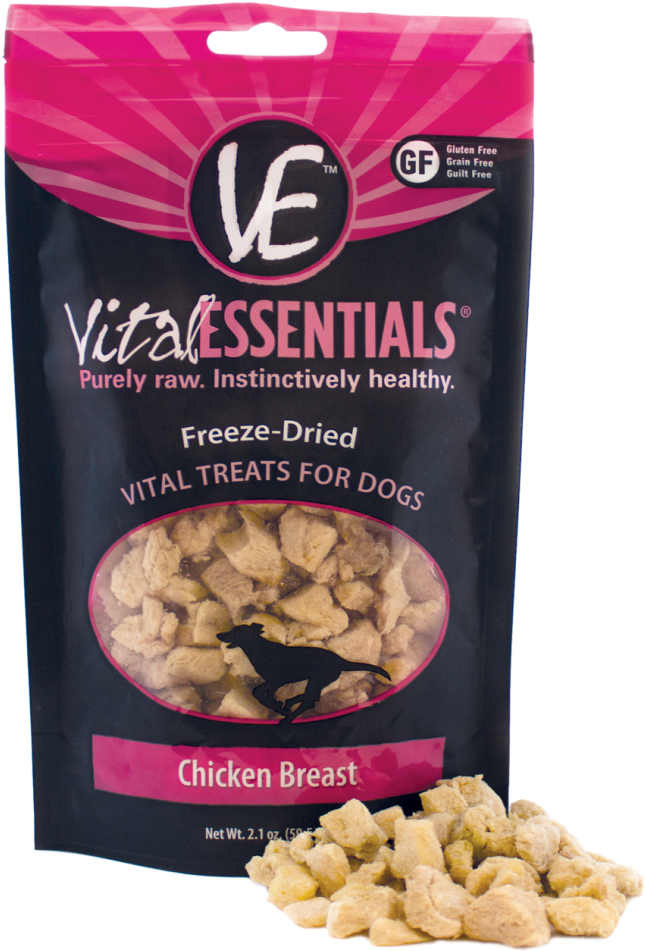 Vital Essentials Freeze Dried Chicken Breast Vital (758x1000), Png Download