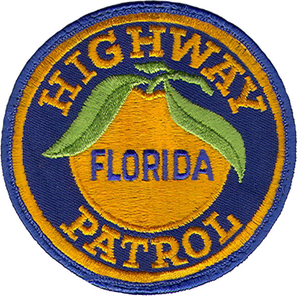 Patch Of The Florida Highway Patrol - Emblem (600x597), Png Download