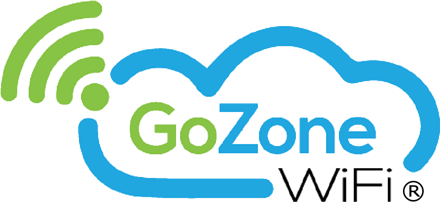 Wifi Symbol Pin By Wifi Marketing Smartwifi On Wifi - Gozone Wifi Logo (956x470), Png Download