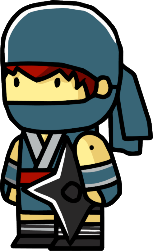 Image Ninja Female Png Scribblenauts Wiki Fandom - Cool Weapons In Scribblenauts The Game (492x808), Png Download