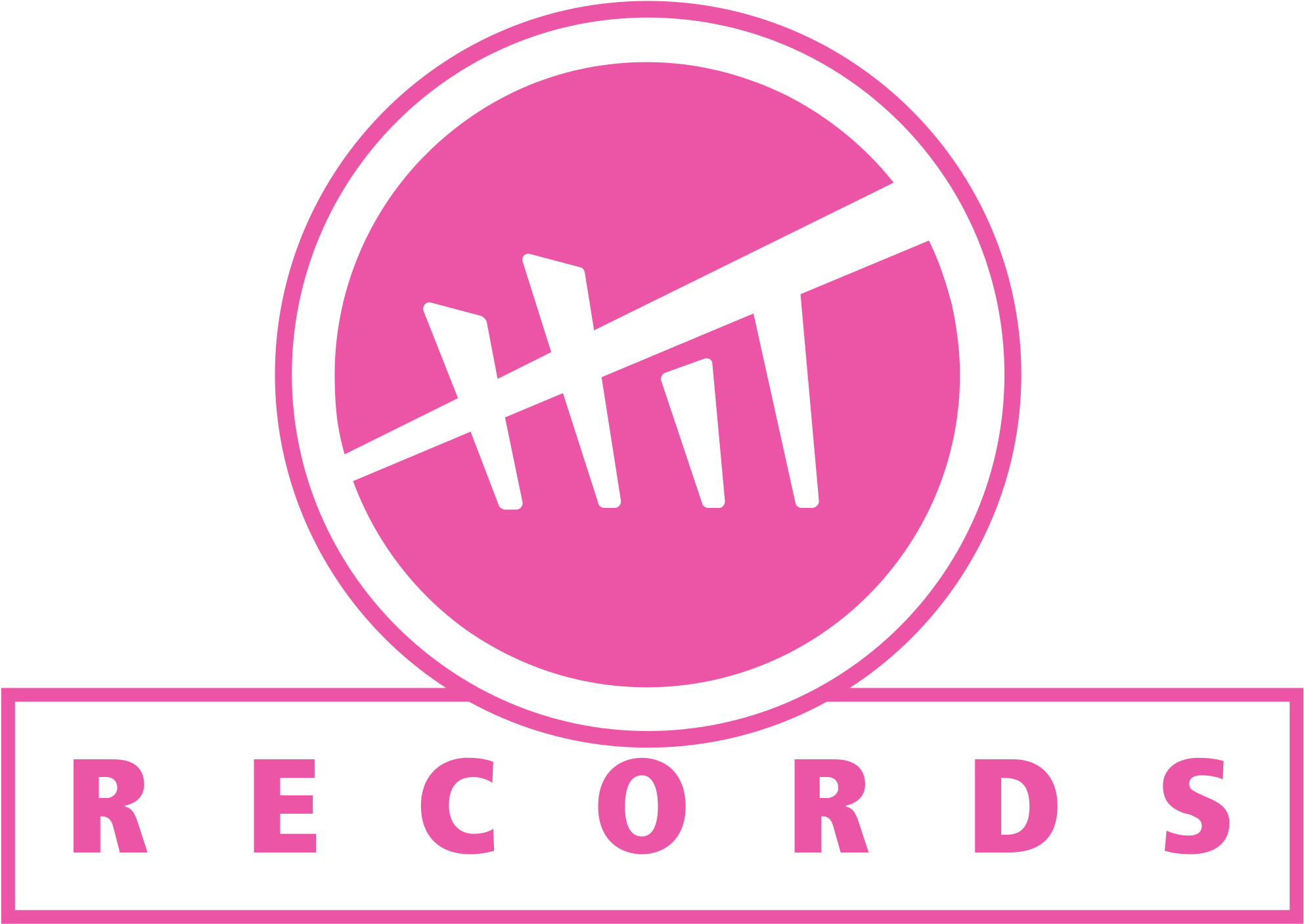 Open - Hit Records Logo (2000x1427), Png Download