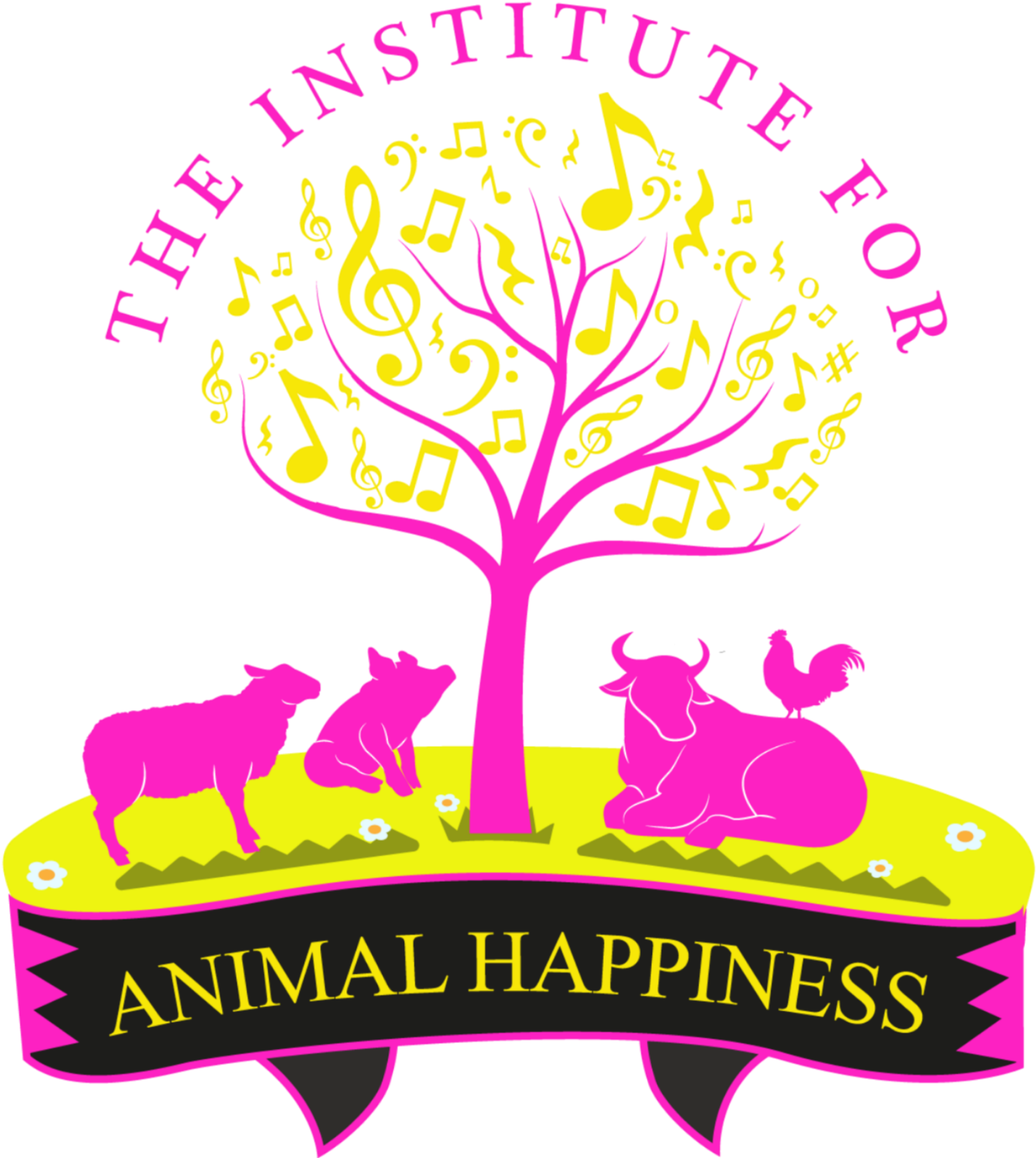 Institute For Animal Happiness - Association For Project Safety (1500x1711), Png Download