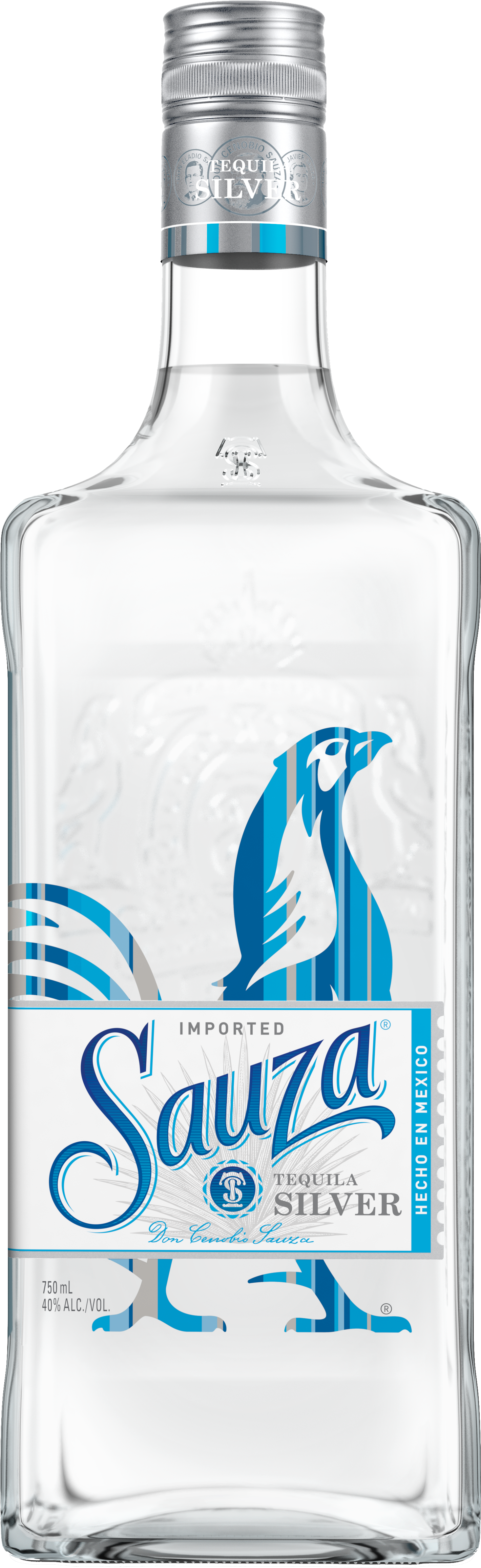 Bottle Photo [ ] - Sauza Tequila (1817x4945), Png Download