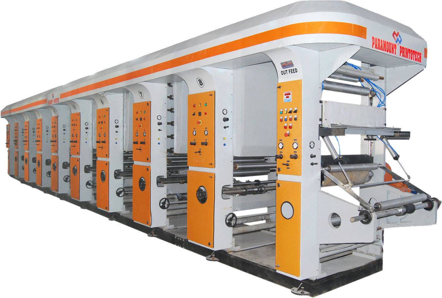 High Speed Rotogravure Printing Machine - Rotogravure Printing Machine (1415x953), Png Download