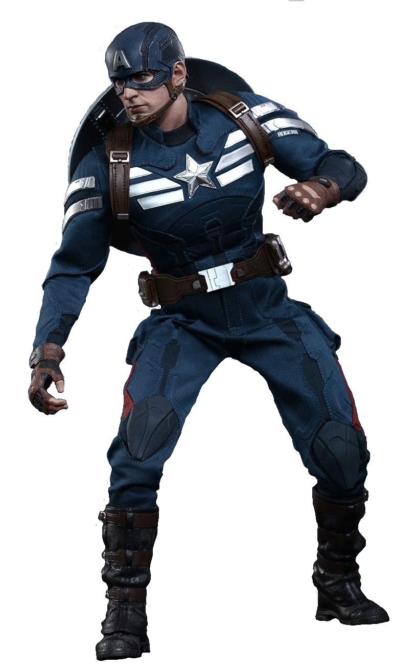 America Barnes Bucky Figures Iron Action Toy Clipart - Капитан Америка Костюм Пнг (894x1311), Png Download
