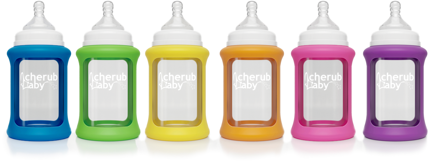 Fret Not-our Protective Sleeve Will Ensure The Bottle - Baby Bottle (1400x572), Png Download