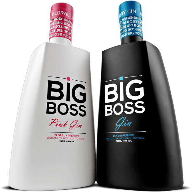 Bigboss Garrafas - Big Boss Gin (671x719), Png Download