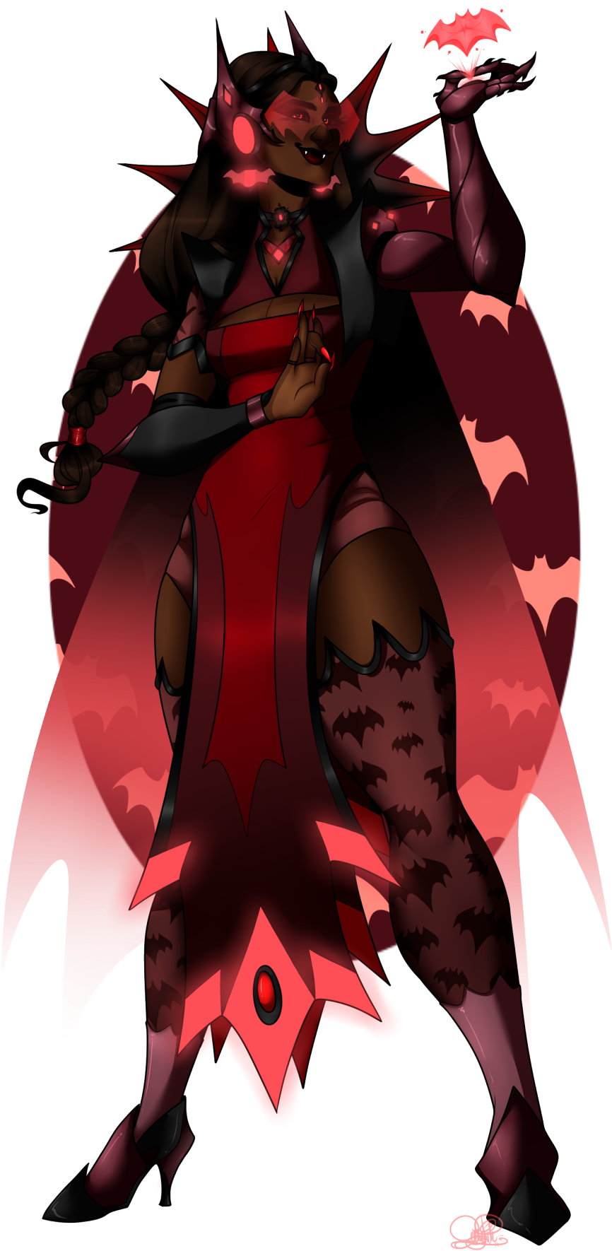 Me See Other Redraws Of The Halloween Skin For Symmetra - Illustration (960x1920), Png Download